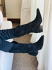 Imagen de Bota Texana Cefalu Negro Nobuck