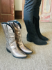 Imagen de Bota Texana Cefalu Negro Nobuck
