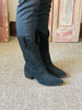 Imagen de Bota Texana Cefalu Negro Nobuck