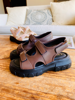 Imagen de Sandalia Mykonos Choco