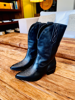 Imagen de Bota Texana Cefalu Negro Milano