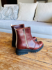 Imagen de Bota Lavinia Chocolate y Natural