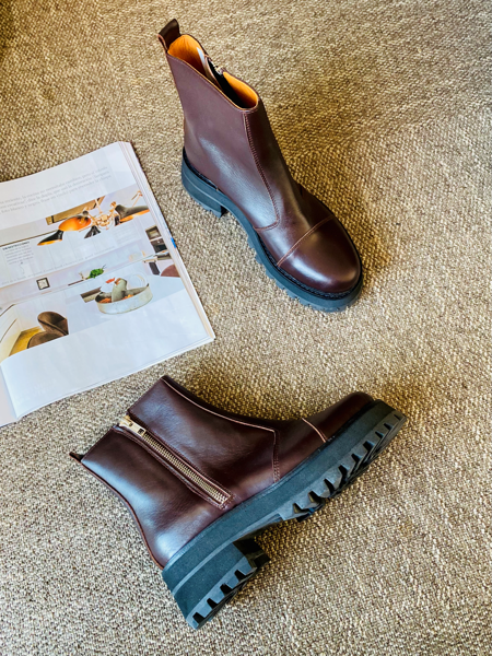 Imagen de Bota Lavinia Choco Oscuro Total
