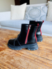 Imagen de Bota Lavinia Negro y Rojo