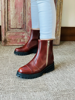 Imagen de Bota Lavinia Chocolate y Natural