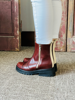 Imagen de Bota Lavinia Chocolate y Natural