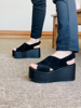 Imagen de Sandalia Scopello Negro Nobuck