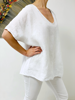 Imagen de Blusa Marona Blanco