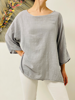 Imagen de Blusa Doha Gris