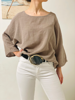 Imagen de Blusa Doha Taupe