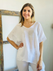 Imagen de Blusa Marona Blanco