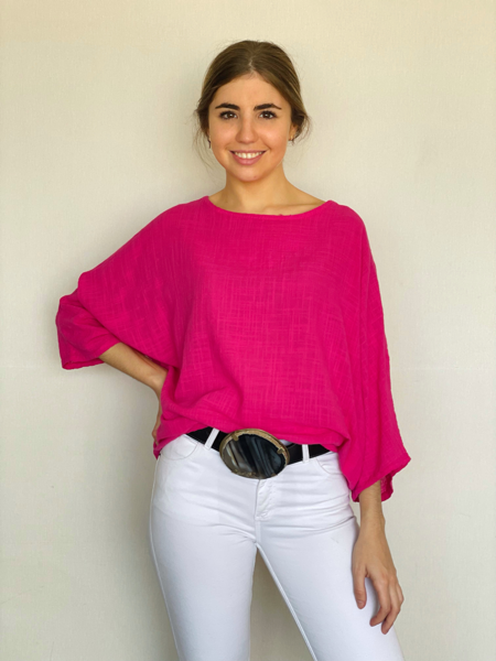Imagen de Blusa Doha Fucsia