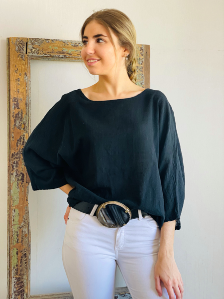 Imagen de Blusa Doha Negro