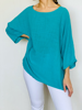 Imagen de Blusa Doha Turquesa