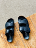 Imagen de Sandalia Banff Negro Croc