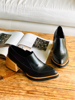 Imagen de Zapato Creta Negro Lagarto