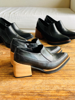 Imagen de Zapato Creta Negro Lagarto