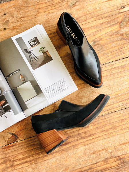 Imagen de Zapato Creta Negro Nobuck