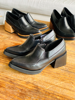 Imagen de Zapato Creta Negro Milano Taco Negro