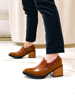 Imagen de Zapato Creta Whisky Nobuck