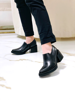 Imagen de Zapato Creta Negro Milano Taco Negro