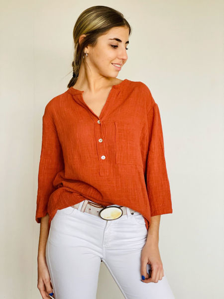 Imagen de Blusa Dion Terracota