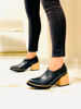 Imagen de Zapato Pacioli Negro Lagarto