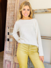 Imagen de Pantalon Metalizado Dorado