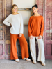 Imagen de Pantalon Astrid Terracota