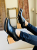 Imagen de Zapato Pacioli Negro Lagarto