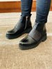 Imagen de Bota Sandor Negro Milano Lagarto