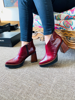 Imagen de Bota Da Vinci Bordo Milano Charol