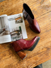 Imagen de Bota Da Vinci Bordo Milano Charol