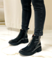 Imagen de Bota Stark Negro Charol Nobuck