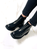 Imagen de Bota Stark Negro Charol Nobuck