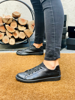 Imagen de Sneaker Alpes Negro Metalizado