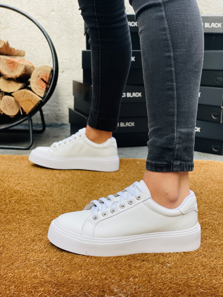 Imagen de Sneaker Naharis Blanco Total