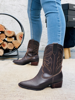 Imagen de Bota Texana Luwin Chocolate