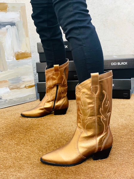 Imagen de Bota Texana Renly Bronce