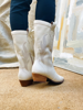 Imagen de Bota Texana Renly Off White