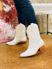 Imagen de Bota Texana Luwin Off White