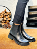 Imagen de Bota Hodor Negro Milano Lagarto