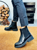 Imagen de Bota Hodor Negro y Natural