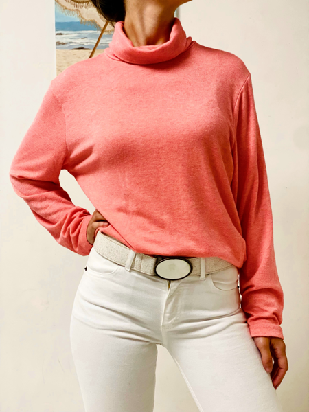 Imagen de Polera Borg Rosa