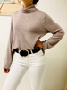 Imagen de Polera Borg Taupe
