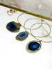 Imagen de Collar de Piedra Turin Azul
