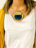 Imagen de Collar de Piedra Turin Azul