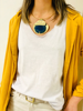 Imagen de Collar de Piedra Turin Azul