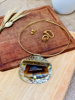 Imagen de Collar de Piedra Turin Choco