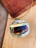 Imagen de Collar de Piedra Turin Choco